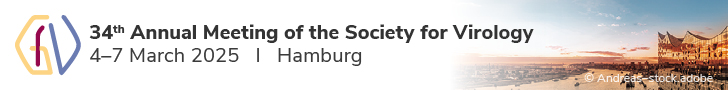 Banner 34th Annual Meeting of the Society for Virology